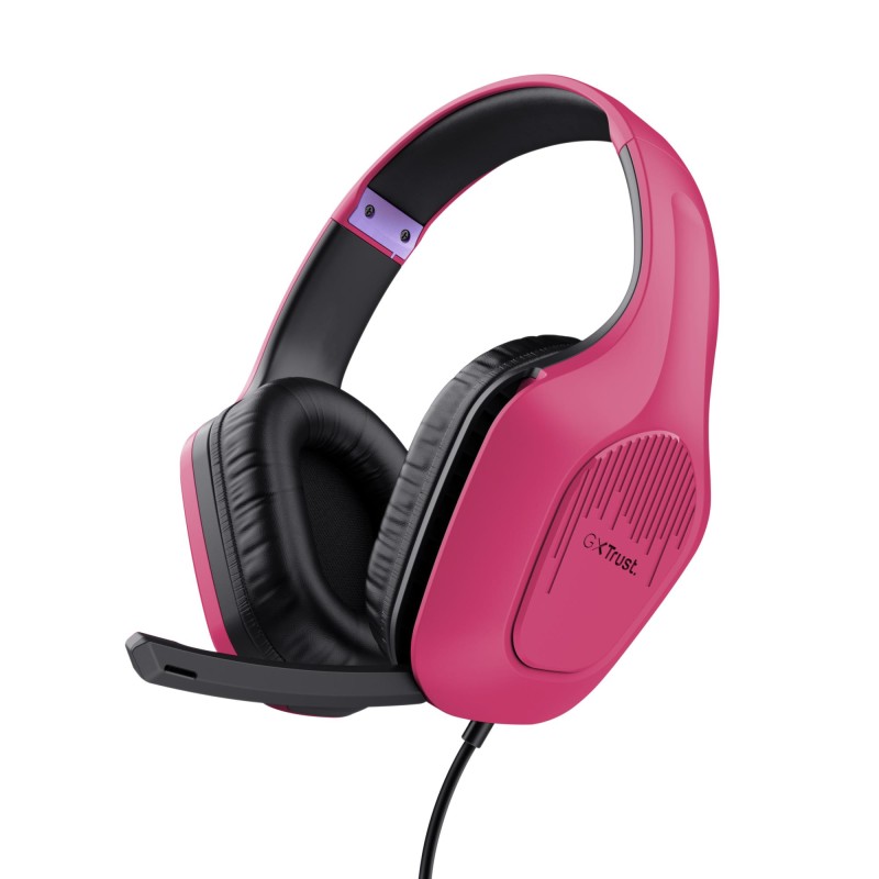 8713439249927Kõrvaklapid GXT415P ZIROX PINK 24992 TRUST