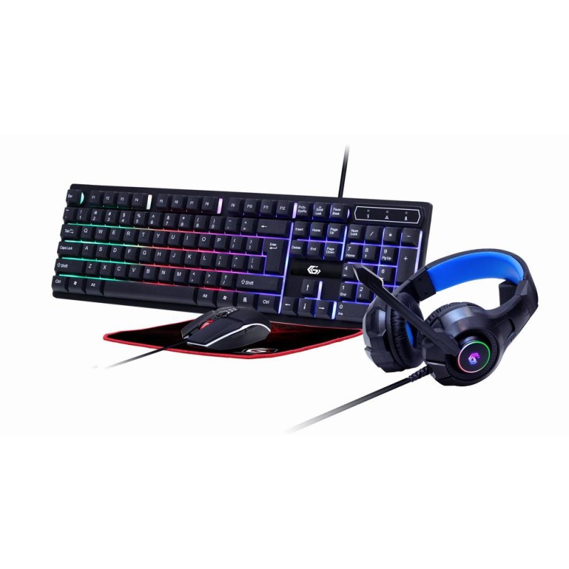 8716309118101USB GAMING KIT ENG GHOST GEMBIRD