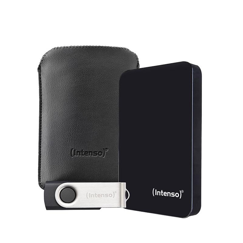 4034303032914Внешний Жёсткий диск INTENSO 1TB USB 3.2 Colour Black