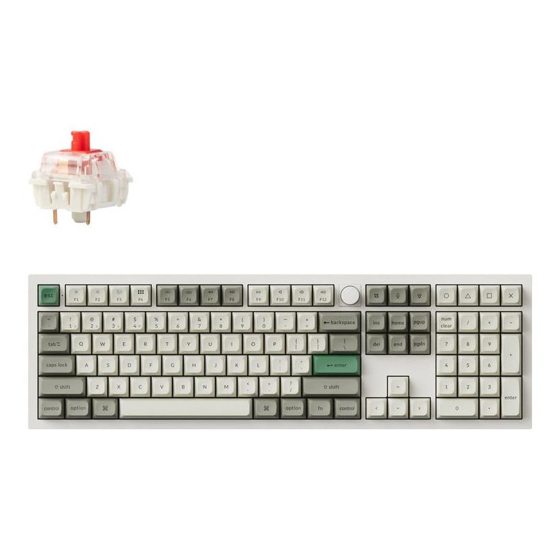 4895248865773WRL Q6 MAX RGB SHELL WHITE Q6M-P1
