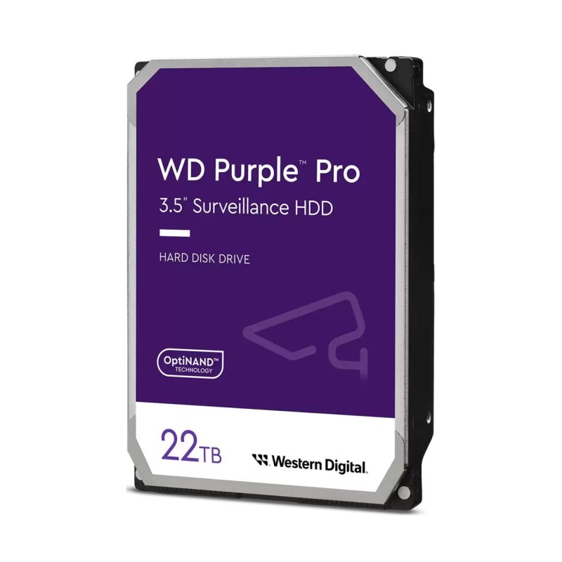 Жёсткий диск WESTERN DIGITAL Purple Pro 22TB 512 MB 7200 rpm 3,5"