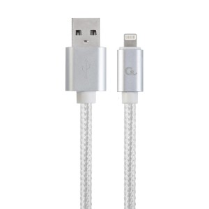 CABLE LIGHTNING TO USB2 1.8M/CCB-MUSB2B-AMLM-6-S GEMBIRD