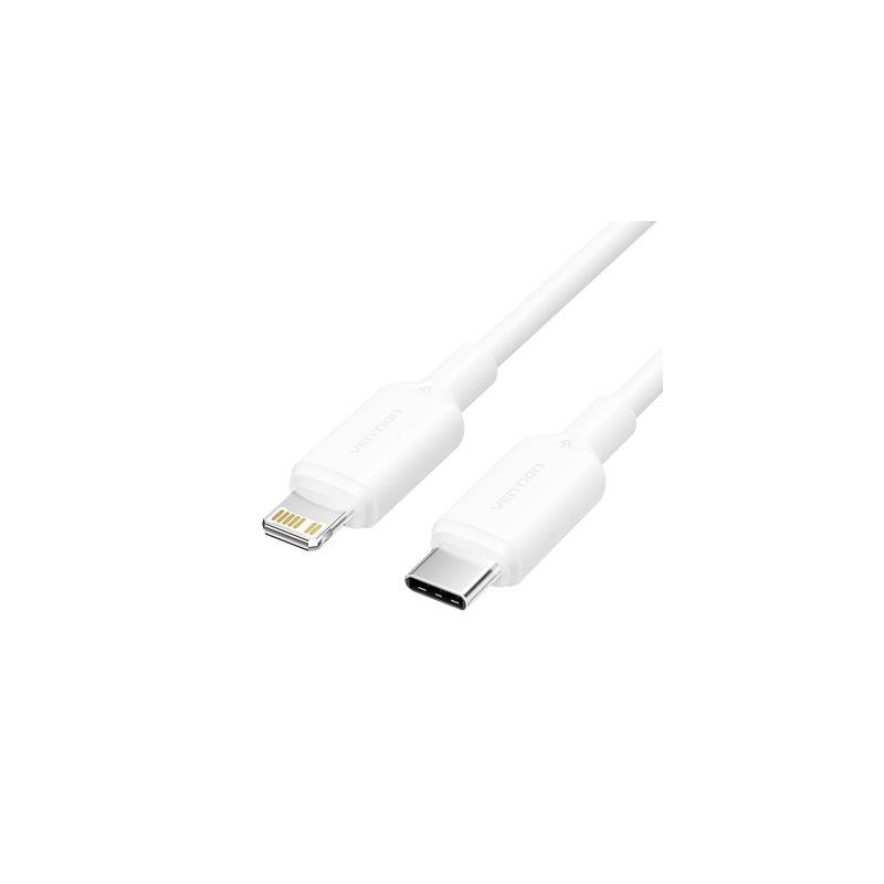 6922794783515CABLE USB-C TO 2M WHITE LAKWH VENTION