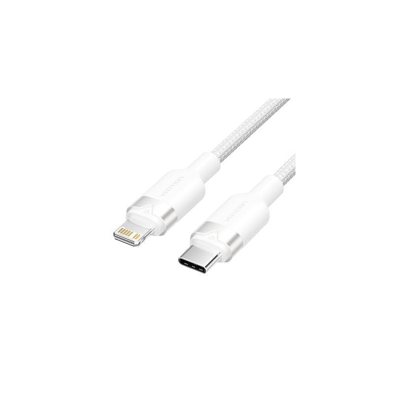 6922794783584CABLE USB-C TO 1M WHITE LALWF VENTION