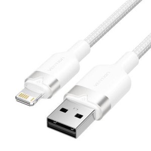 CABLE USB2.0 TO LIGHTNING/2M WHITE LANWH VENTION
