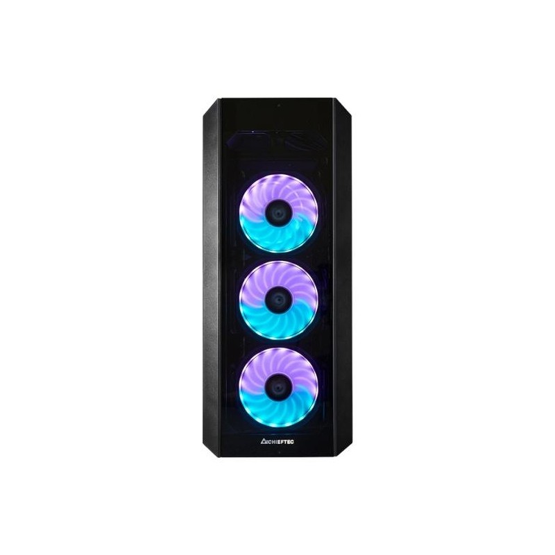 753263078308Case ATX micro ATX Black Midi Tower Arvuti
