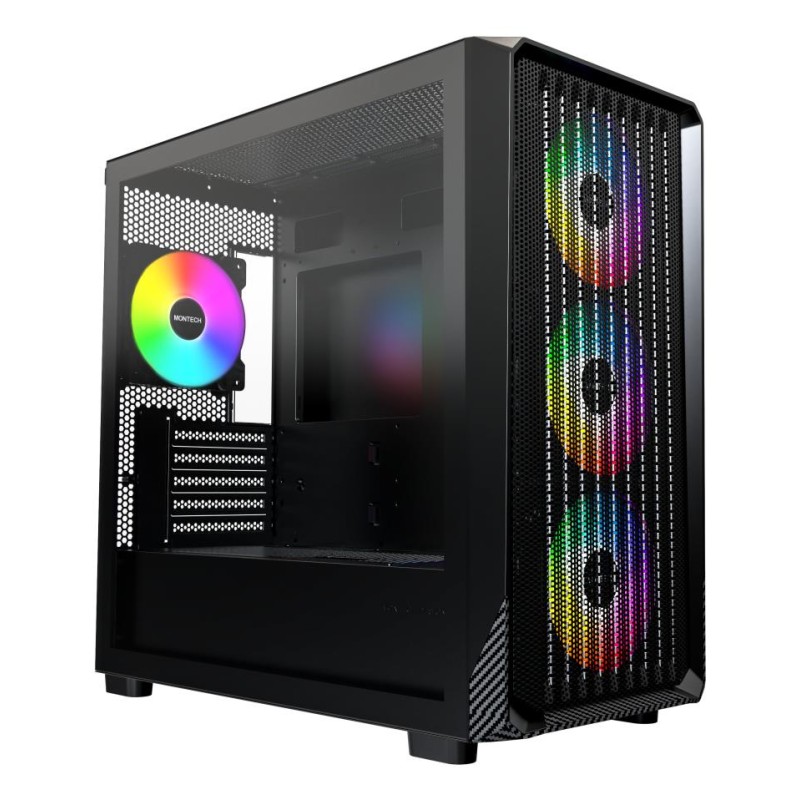 4710562749373Case MONTECH micro ATX Black X5M X5M(B)
