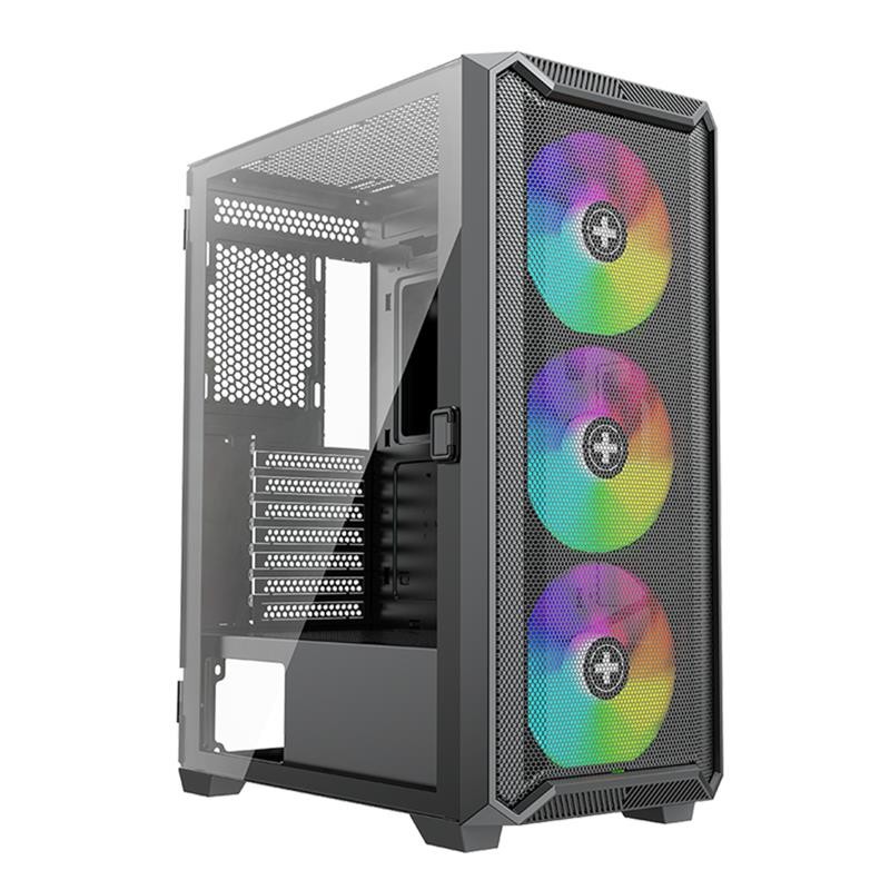 4044953503887Case XILENCE ATX micro ATX Black Midi Tower XG161