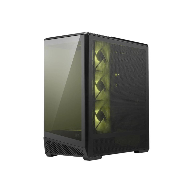 4711377365758Case MSI ATX micro ATX Black Midi Tower MAG PANO 130R PZ