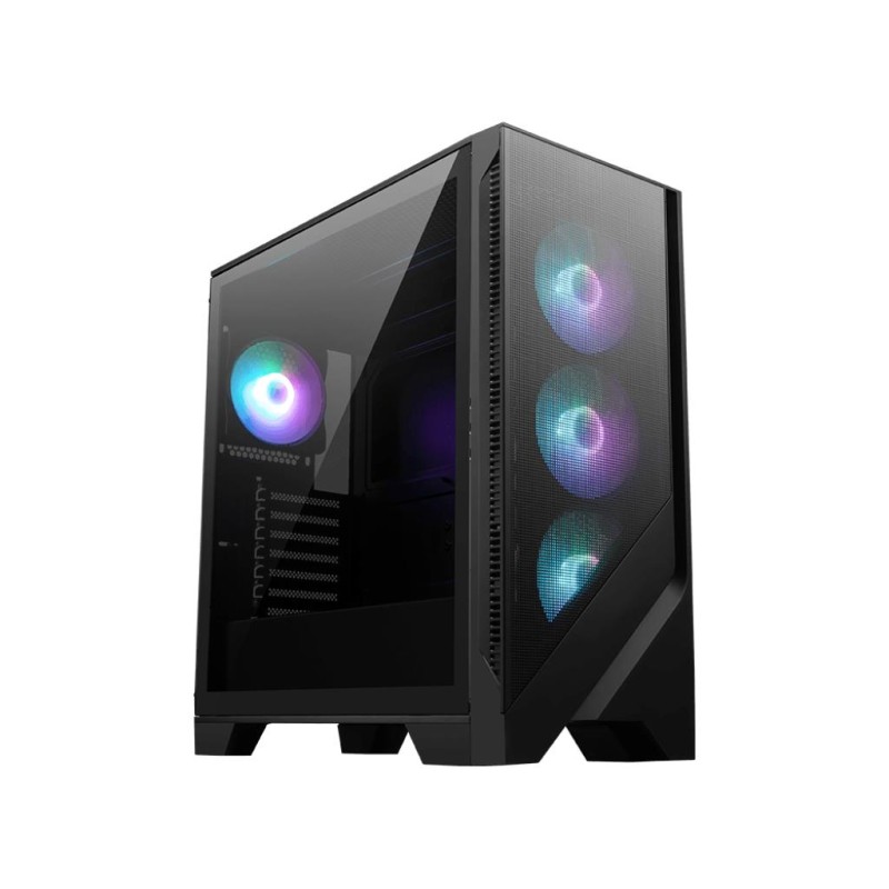 4711377193481Case MSI MAG FORGE 321R AIRFLOW Case product panel ATX MiniITX Colour Black