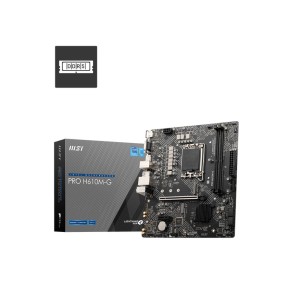 4711081565499ASUS Intel H610 LGA1700 Memory DDR4 Memory slots 2 3.0 1x 4.0 16x 1xM.2 1x
