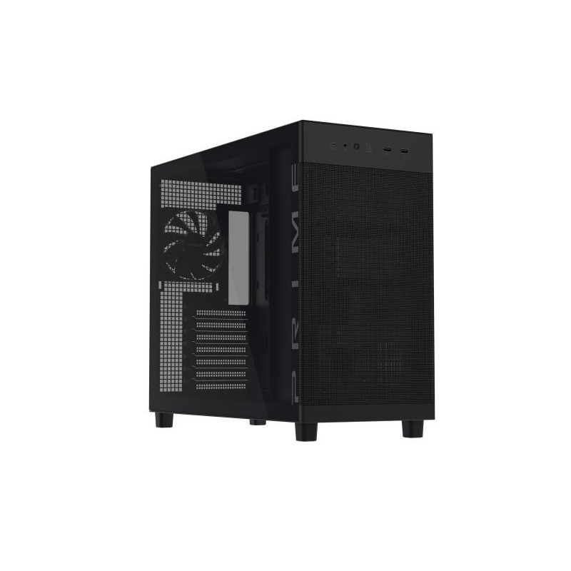 4711636165068Case ASUS ATX micro ATX Black Midi Tower Компьютер PRIME AP303 TG BLACK