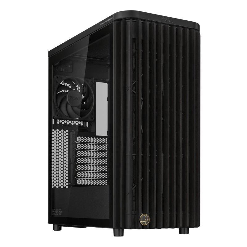 4711387654668Case ASUS ProArt PA401 Wood Edition - Glass Panel Case product panel Not ATX Co