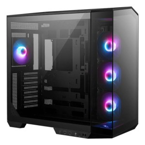 4718466015808Case LIAN LI A3-mATX Micro MiniITX Colour Black   Brown