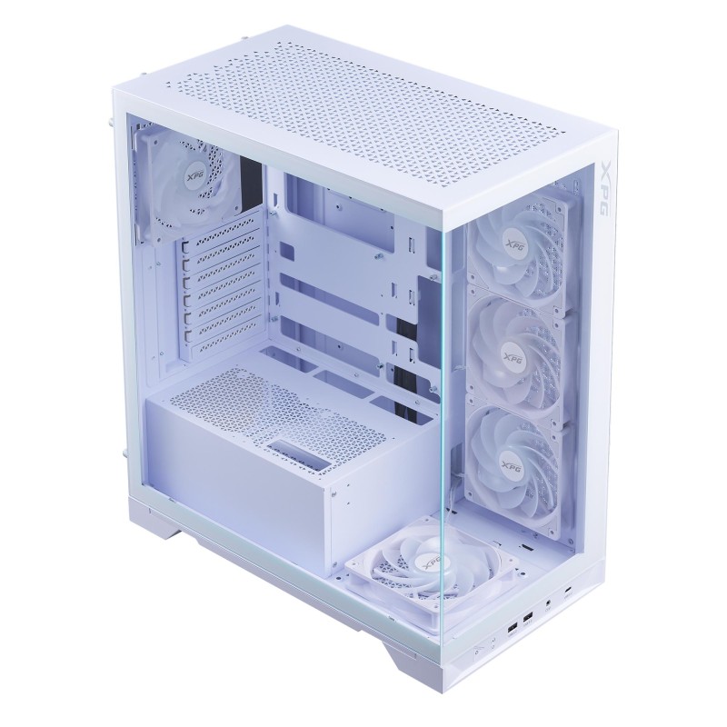 4711085947710Case ADATA INVADER X BTF Case product panel ATX MiniITX Colour White