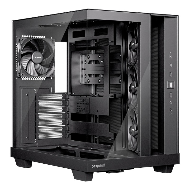 4260052193808Case BE QUIET ATX micro ATX Black Midi Tower PC BGW83