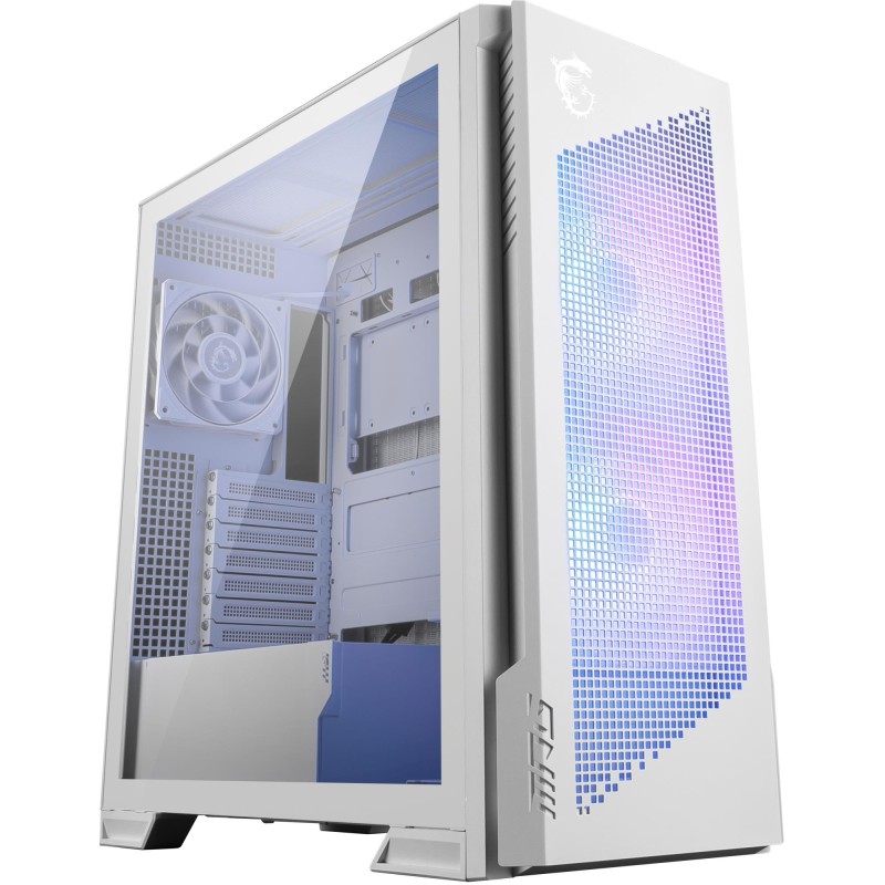 4711377293174Case MSI ATX micro ATX EATX White Midi Tower Arvuti
