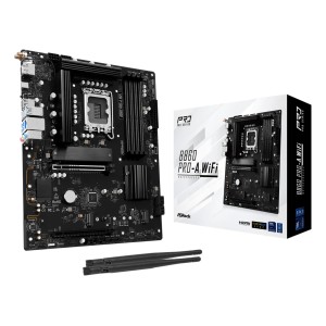 4711581494152ASROCK Intel B860 LGA 1851 (Socket V1) micro ATX RAM 2xSlots Wi-Fi Yes Yes of M.2 (M) sl