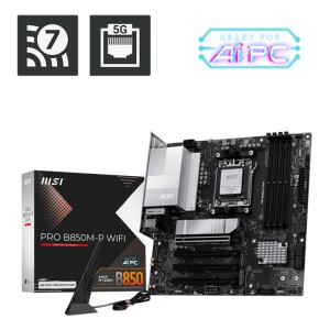 4719331871123Mainboard GIGABYTE AMD B850 Socket AM5 micro ATX RAM DDR5-SDRAM 4xSlots Wi-Fi Yes Bluetooth Yes 2xNumber of M.2 (M) slots B850M 
