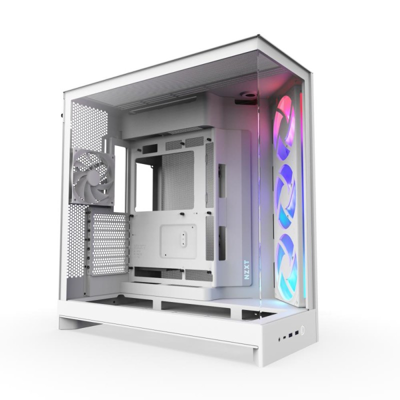 5056547207650Case NZXT ATX micro ATX EATX White Midi Tower Arvuti