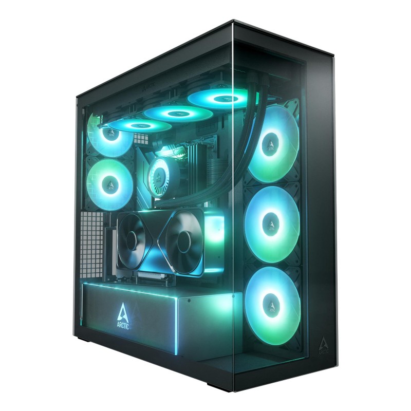 4895265000584Case ARCTIC EATX Black Midi Tower Xtender VG (Mirror Black)