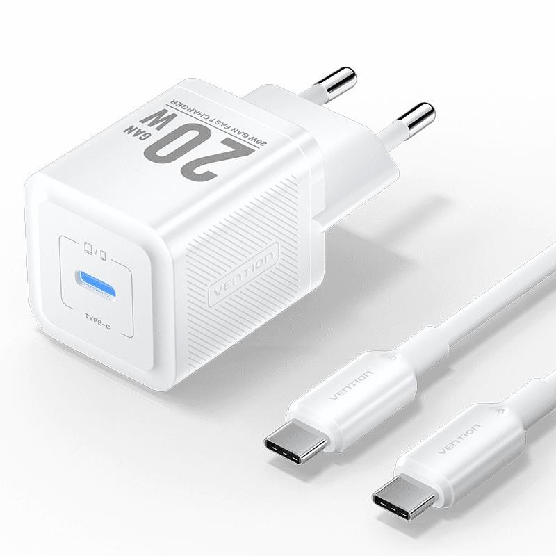 6922794786295MOBILE CHARGER WALL USB-C 20W VENTION