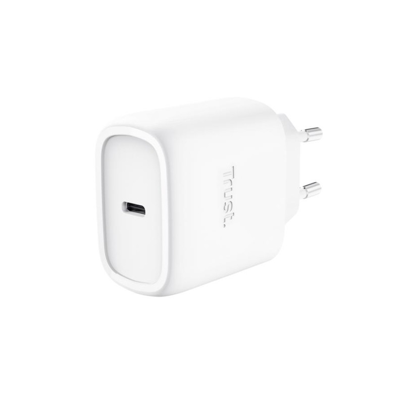8713439255225MOBILE CHARGER WALL MAXO 45W USB-C WHITE 25522 TRUST