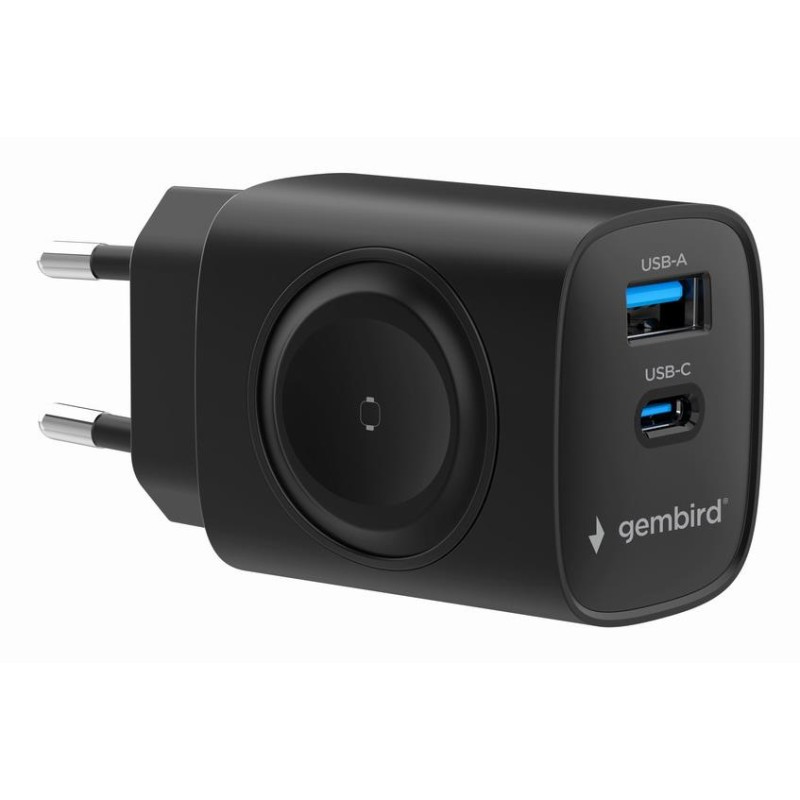 8716309131933CHARGER USB 2IN1 20W 2PORT GEMBIRD