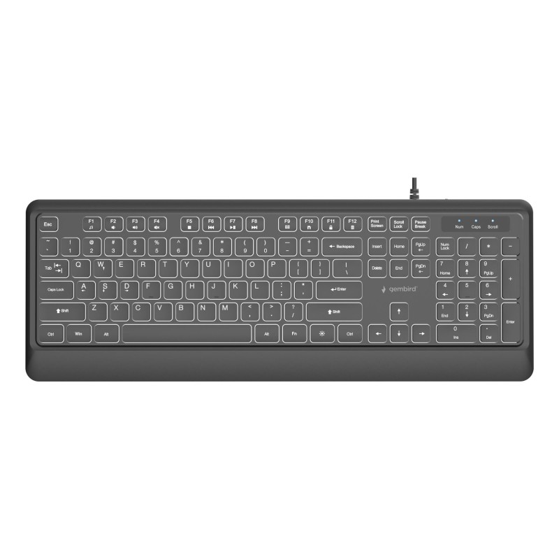8716309136815USB ENG BLACK GEMBIRD