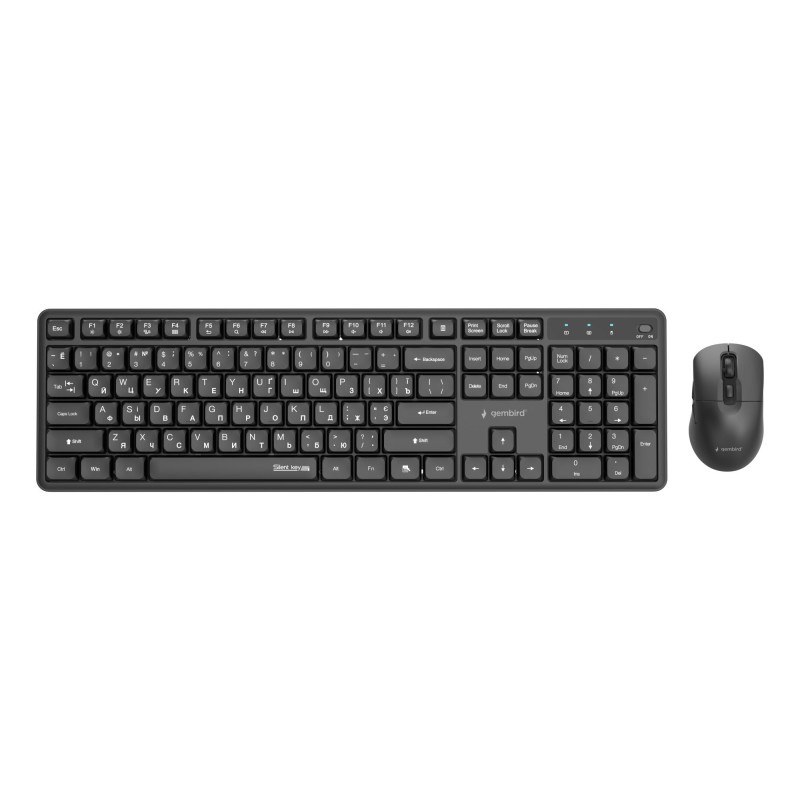 8716309137058+MOUSE WRL BLACK GEMBIRD