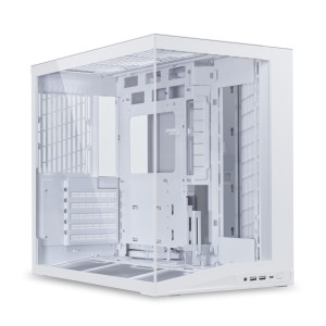 4718466015860Case LIAN LI ATX micro ATX EATX SSI EEB White Midi Tower LANCOOL 217
