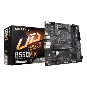 Mainboard|GIGABYTE|AMD B550|SAM4|Micro-ATX|Memory DDR4|Memory slots 4|1xPCI-Express 3.0 1x|1xPCI-Express 4.0 16x|2xM.2|1xHDMI|1x
