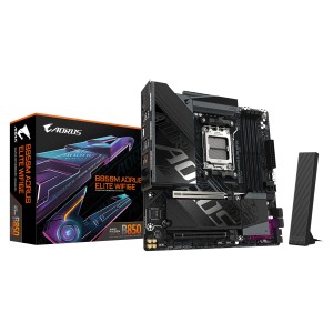 Mainboard|GIGABYTE|AMD B850|Socket AM5|micro ATX|RAM DDR5-SDRAM|4xSlots|Wi-Fi Yes|Bluetooth Yes|2xNumber of M.2 (M) slots|B850M 
