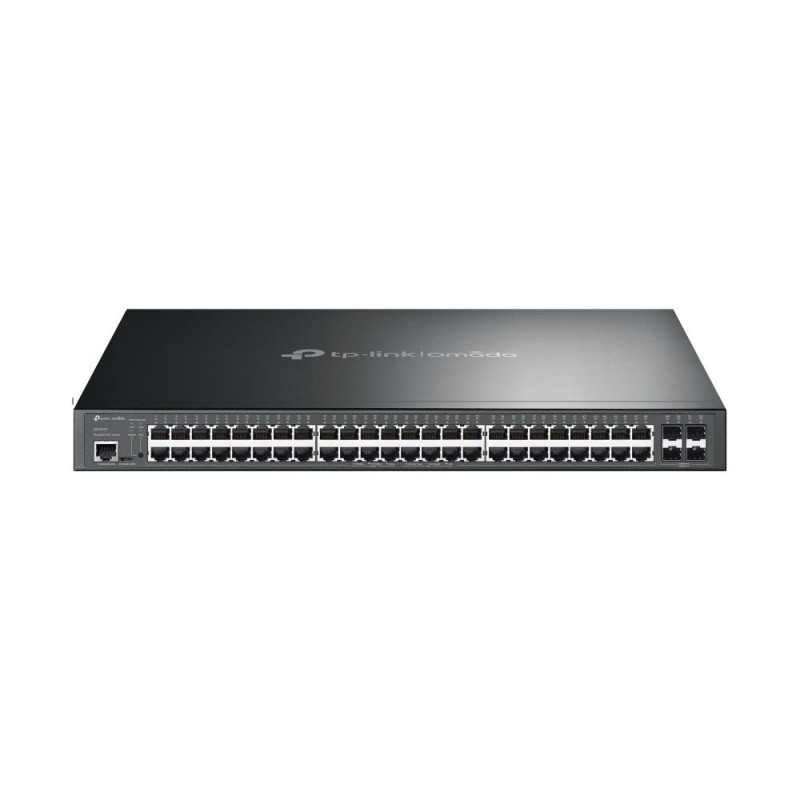 6935364006273Сетевой коммутатор TP-LINK Omada TL-SG3452P Type L2+ 48x10Base-T   100Base-TX   1000Base-T 4xSFP 1xRJ45 1 PoE+ ports 48 384 Watt