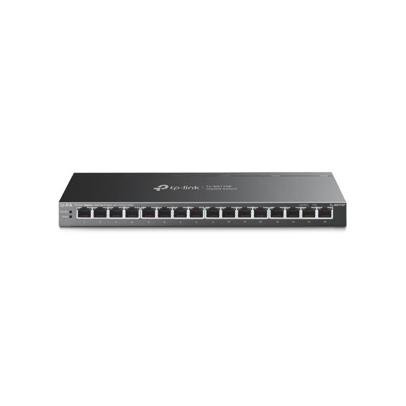 4895252500301Võrgulüliti TP-LINKUnmanaged Stackable Yes 16xRJ-45 ports RJ-45 Ports Type Gigabit Ethernet (10 100 1000) 16xG