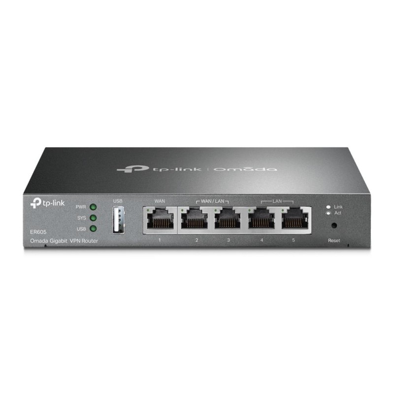 6935364089597NET ROUTER 1000M 5P VPN OMADA ER605 TP-LINK