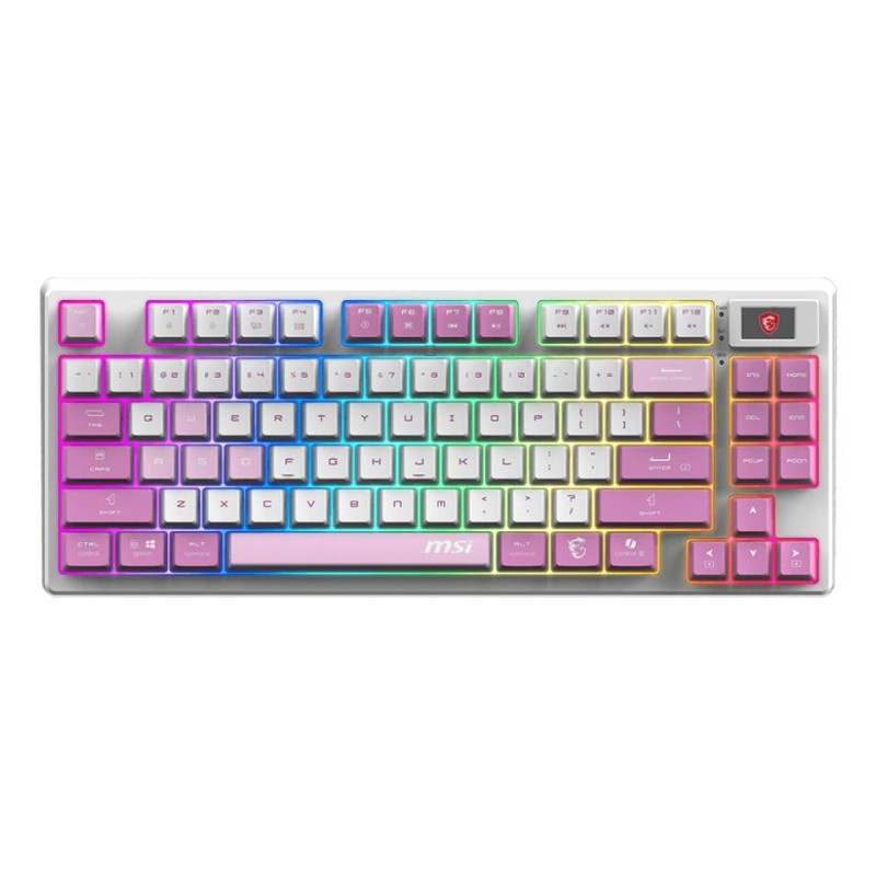 4711377307178KEYBOARD GAMING VIOLET US FORGE GK600 TKL W VIOLET MSI