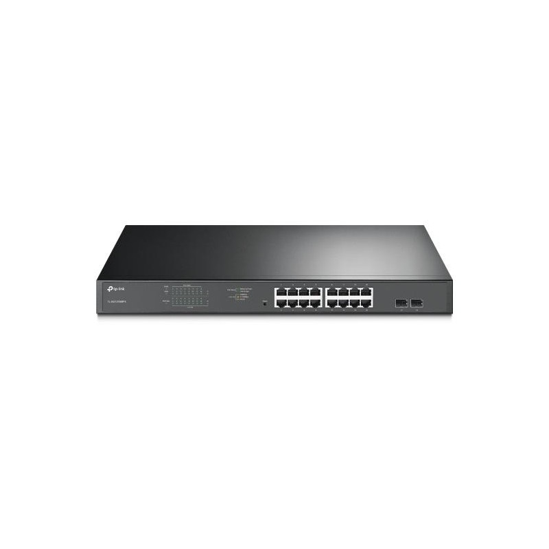 6935364086923Võrgulüliti TP-LINK TL-SG1218MPE Desktop pedestal Rack 16x10Base-T   100Base-TX   1000Base-T PoE+ ports 16 192 Watts TL-SG1218MP