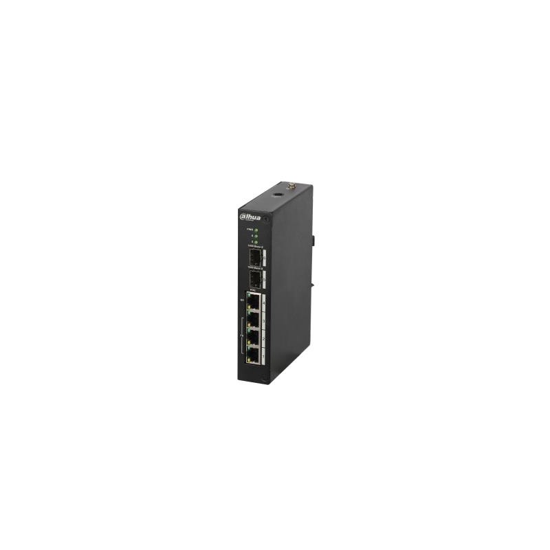 6939554912764Võrgulüliti DAHUA PFS3206-4P-96 Type L2 3x10Base-T   100Base-TX 1x10Base-T   100Base-TX   1000Base-T 2x1000Base-X DH-PFS3206-4P-