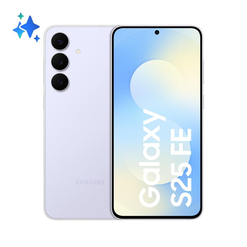 8806097644804Samsung Galaxy S25 FE 256GB Helehall Mobiiltelefon SM-S731B