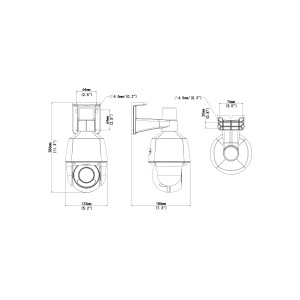 PTZ IP-KAAMERA VÄLISTINGIMUSTESSE IArvuti6325LFW-AX5C-VG LightHunter Active Deterrence - 5 Mpx 2.7 ... 13.5 mm UNIVIEW
