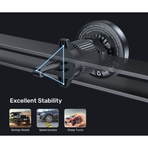 CAR HOLDER FOR MOBILE DEVICES P1404ABK01 MAGNETIC UNITEK