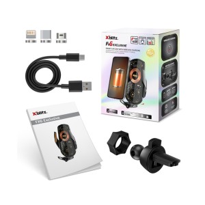 CAR HOLDER FOR MOBILE DEVICES XB-FX6-EXCLUSIVE CLAMPING Xblitz