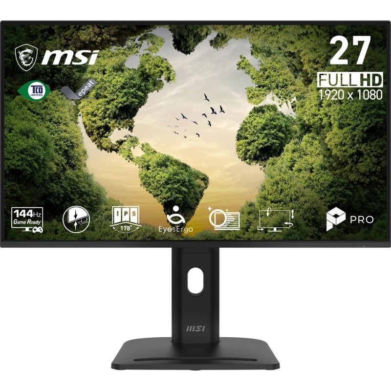4711377395496LCD Monitor MSI 27 " 1920 x 1080 pixels Full HD Native aspect ratio 16:9 LCD Flat PROMP275PGNE14