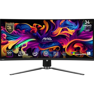 4711377157698Monitor MSI 31.5" Gaming 4K Panel QD-OLED 3840x2160 16:9 Matte 0.03 ms Swivel Pivot Height adjustable Tilt Colour Black MPG321UR