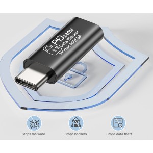 DATA BLOCKER A1055ABK01 USB-C USB-C 2 PCS UNITEK