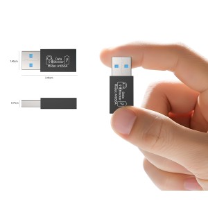 DATA BLOCKER A1056ABK01 USB-A USB-A 2 TietokoneS UNITEK