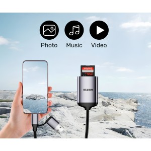 SD MICRO SD MEMORY CARD READER R1018E01 UNITEK