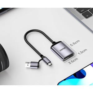 SD MICRO SD MEMORY CARD READER R1018E01 UNITEK