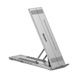 FOLDING LAPTOP STAND D1137AGY01 WITH HUB AND SD CARD READER UNITEK